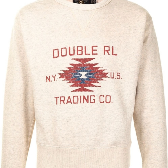 RRL Ralph Lauren Fleece Sweatshirt - Picture 1 of 11